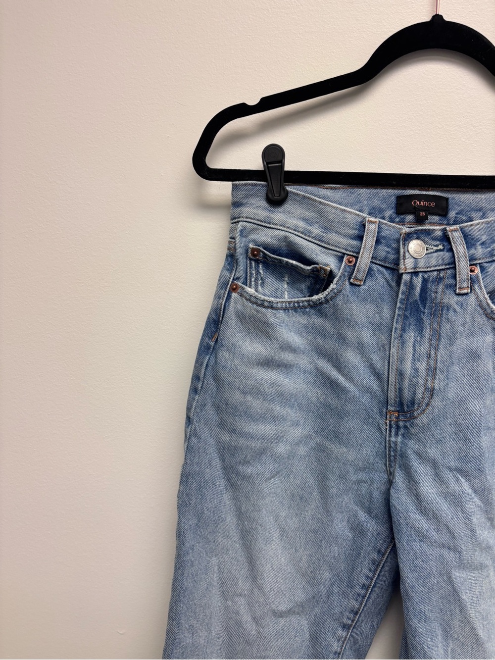 Quince Bella Rigid Straight Jeans - Picture 4 of 12
